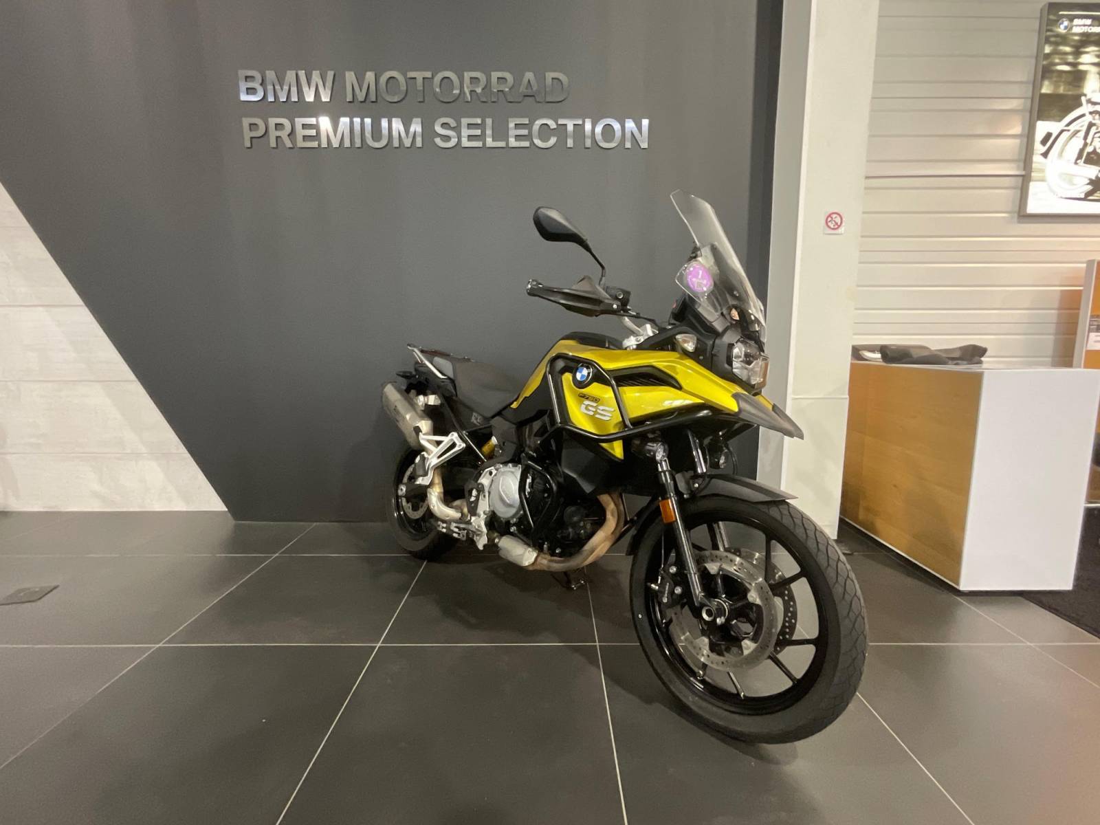 F 750 GS Austin yellow metallic